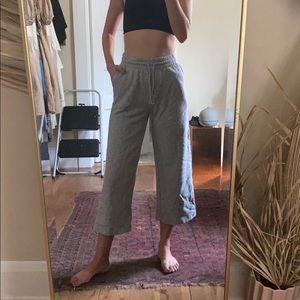 TNA Sweatpants in light grey